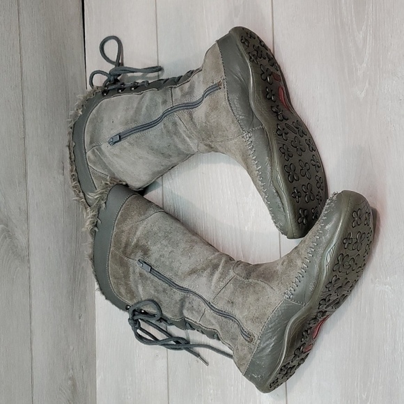 The North Face Womens Primaloft Leases 200 gram insulation Suede boots shoes 8.5 - Picture 7 of 14